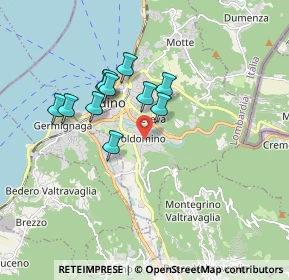 Mappa Via Montegrino, 21016 Luino VA, Italia (1.42273)