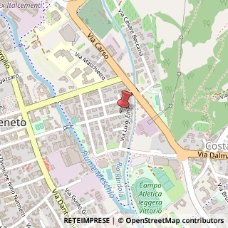Mappa Via Filippo Turati, 40, 31029 Vittorio Veneto, Treviso (Veneto)
