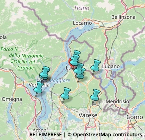 Mappa Via Giacomo Puccini, 21010 Germignaga VA, Italia (10.48455)