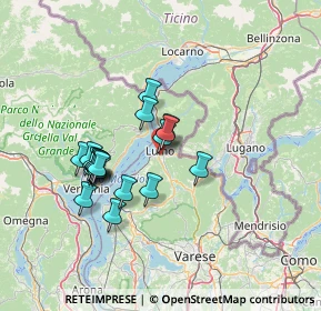 Mappa Via Giacomo Puccini, 21010 Germignaga VA, Italia (11.58526)