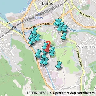 Mappa Via Giacomo Puccini, 21010 Germignaga VA, Italia (0.36429)