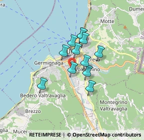 Mappa Via Giacomo Puccini, 21010 Germignaga VA, Italia (1.13)