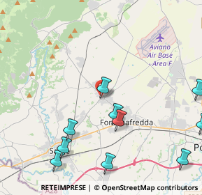 Mappa Via G. Pascoli, 33074 Fontanafredda PN, Italia (5.45091)