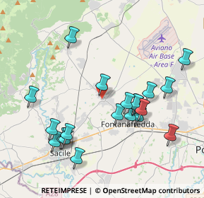 Mappa Via G. Pascoli, 33074 Fontanafredda PN, Italia (4.029)