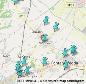 Mappa Via G. Pascoli, 33074 Fontanafredda PN, Italia (2.68929)