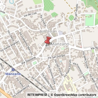 Mappa Via Stazione, 47, 33044 Manzano, Udine (Friuli-Venezia Giulia)