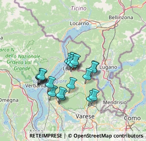 Mappa Via Molino, 21016 Luino VA, Italia (10.671)