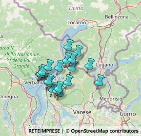 Mappa Via Molino, 21016 Luino VA, Italia (10.767)