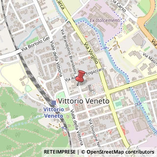 Mappa Via Brandolini Brando, 106, 31029 Vittorio Veneto, Treviso (Veneto)