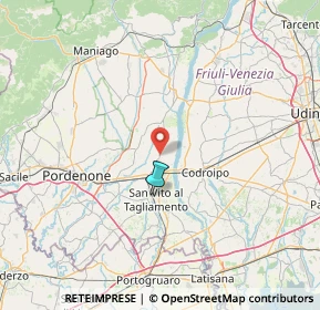 Mappa 33098 Valvasone PN, Italia (61.18)