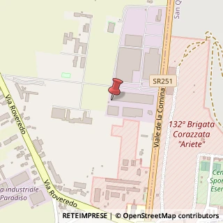 Mappa Viale De La Comina, 23, 33170 Pordenone, Pordenone (Friuli-Venezia Giulia)