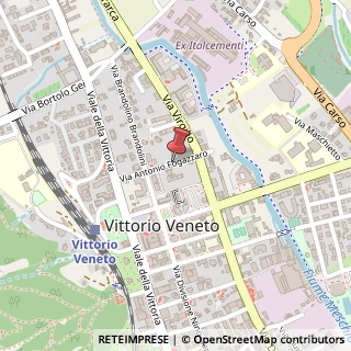 Mappa Via Fogazzaro Antonio, 32, 31029 Vittorio Veneto, Treviso (Veneto)