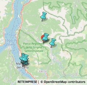 Mappa Via Umberto Iº, 23819 Primaluna LC, Italia (7.87909)