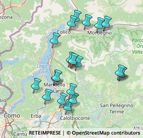 Mappa Via Umberto Iº, 23819 Primaluna LC, Italia (14.9205)