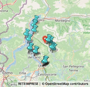 Mappa Via Umberto Iº, 23819 Primaluna LC, Italia (11.2445)