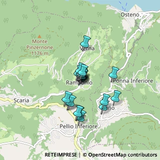 Mappa P.zza Ugo Ricci, 22020 Alta Valle Intelvi CO, Italia (0.51739)