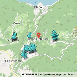 Mappa Via Barelli, 22020 Laino CO, Italia (1.0375)