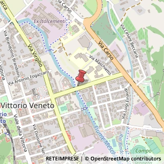Mappa Via Vittorio Emanuele II, 67, 31029 Vittorio Veneto, Treviso (Veneto)