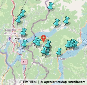 Mappa Via ai Monti, 22024 Pellio Intelvi CO, Italia (7.2655)