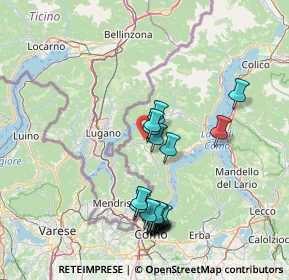 Mappa Via ai Monti, 22024 Pellio Intelvi CO, Italia (15.2845)