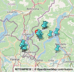 Mappa Via ai Monti, 22024 Pellio Intelvi CO, Italia (11.67643)