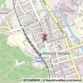 Mappa Viale della Vittoria, 96, 31029 Vittorio Veneto, Treviso (Veneto)