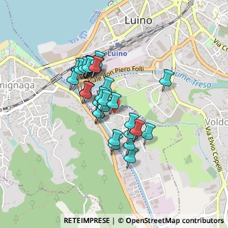 Mappa Via Gaetano Donizetti, 21010 Germignaga VA, Italia (0.33)