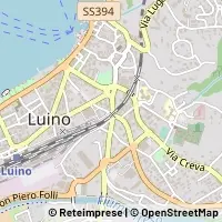Kaart Luino