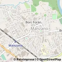 Hartă Manzano
