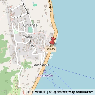 Mappa Via Regina, 49, 22011 Griante, Como (Lombardia)