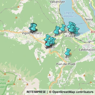 Mappa Via alla Villa, 38049 Vattaro TN, Italia (1.582)
