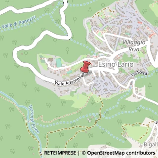 Mappa Viale Adamello,  18, 23825 Esino Lario, Lecco (Lombardia)