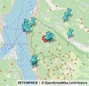 Mappa Via Adamello, 23825 Esino Lario LC, Italia (3.58467)