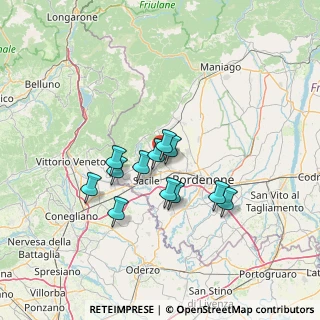 Mappa Via Arrigo Boito, 33074 Fontanafredda PN, Italia (10.49333)