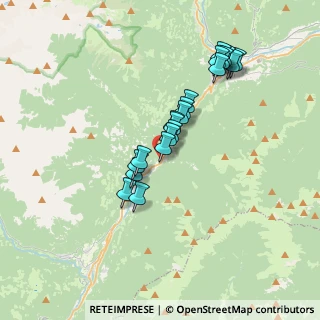 Mappa Via Dell' Artigianato, 38087 Bondo TN, Italia (2.9395)
