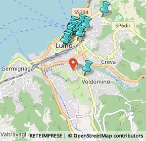 Mappa Via Cartiera, 21016 Luino VA, Italia (0.88833)