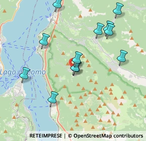 Mappa Via Giuseppe Verdi, 23825 Esino Lario LC, Italia (3.97833)