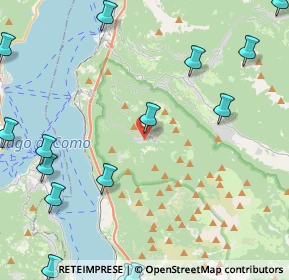 Mappa Via Giuseppe Verdi, 23825 Esino Lario LC, Italia (6.931)