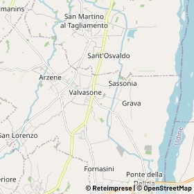 Mappa Valvasone