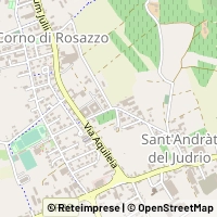 Mapa Corno di Rosazzo