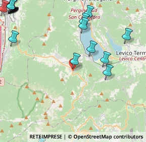 Mappa SS349, 38049 Vattaro TN, Italia (6.735)