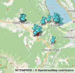 Mappa SS349, 38049 Vattaro TN, Italia (1.61)