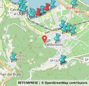 Mappa Caldonazzo, 38052 Caldonazzo TN, Italia (1.2965)