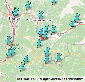 Mappa Caldonazzo, 38052 Caldonazzo TN, Italia (9.235)