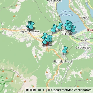 Mappa Via Dosso, 38049 Vattaro TN, Italia (1.614)