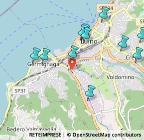 Mappa Vicolo Cascina Cattaneo, 21016 Luino VA, Italia (1.08636)