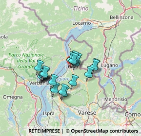 Mappa Vicolo Cascina Cattaneo, 21016 Luino VA, Italia (10.052)