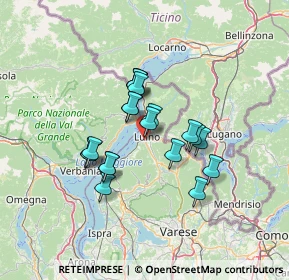 Mappa Vicolo Cascina Cattaneo, 21016 Luino VA, Italia (10.151)