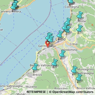 Mappa Via Baracca, 21010 Germignaga VA, Italia (2.778)