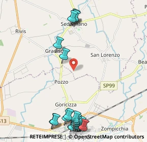 Mappa Via Mussars, 33033 Codroipo UD, Italia (2.8085)